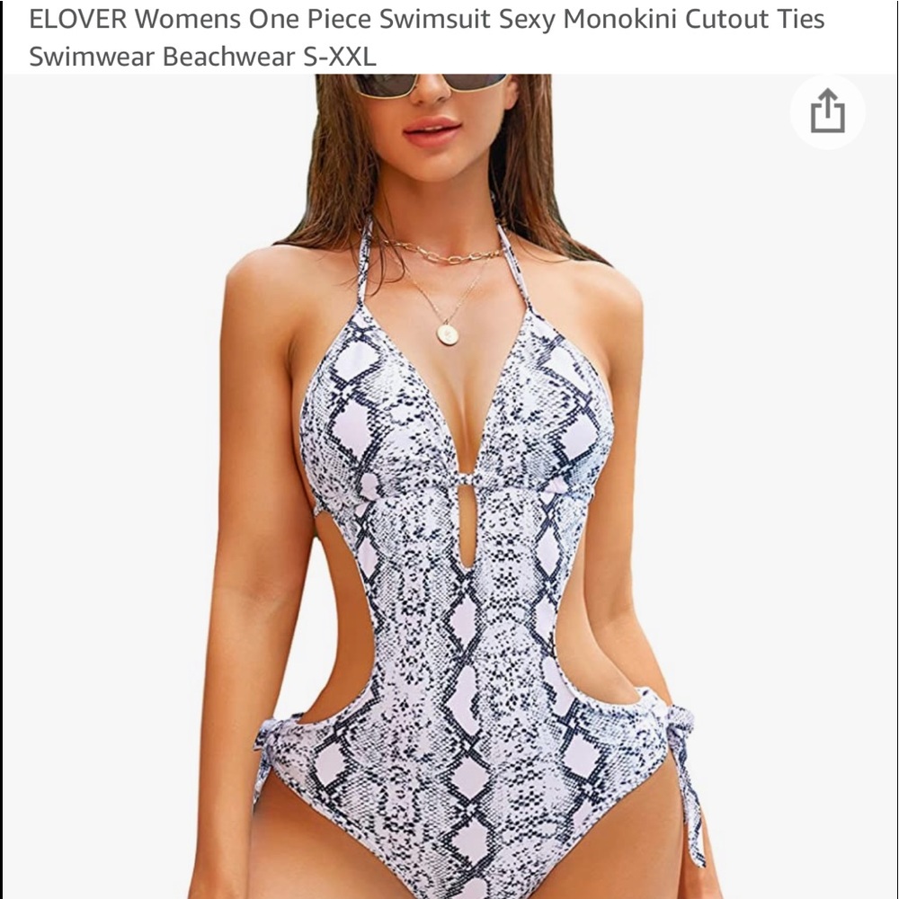 Elover one piece swimsuit